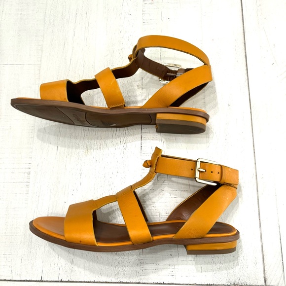 Franco Sarto L-Moni Saffron Yellow Sandal Size 8.5 M - Picture 14 of 15